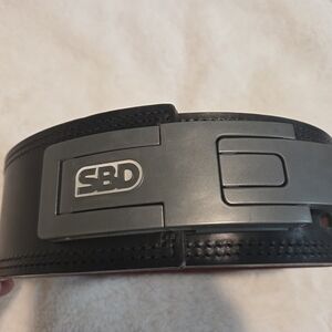 SBD Black Powerlifting Belt-Medium